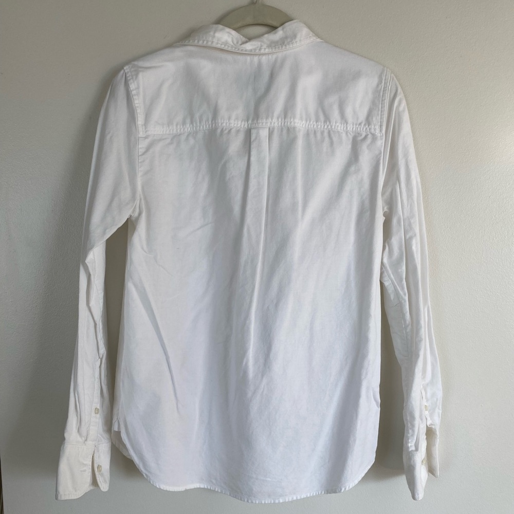 Jcrew White Button Down Size Small Women’s - image 7